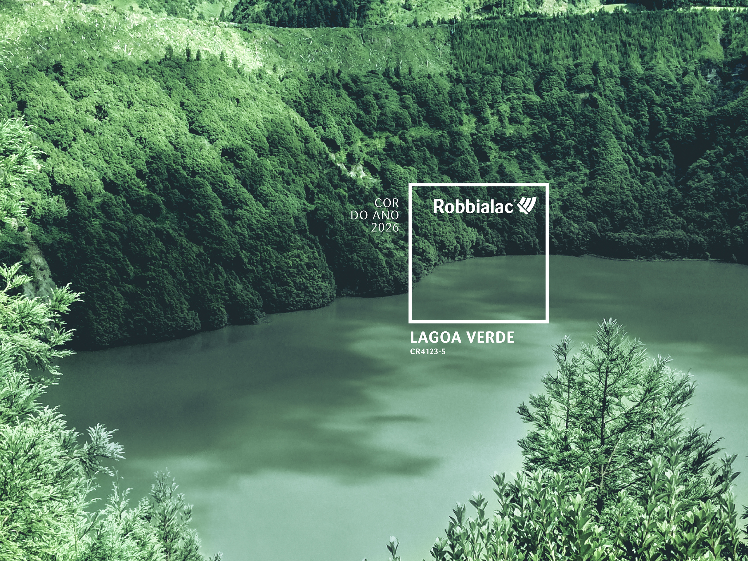 Lagoa Verde, a cor do ano de 2026