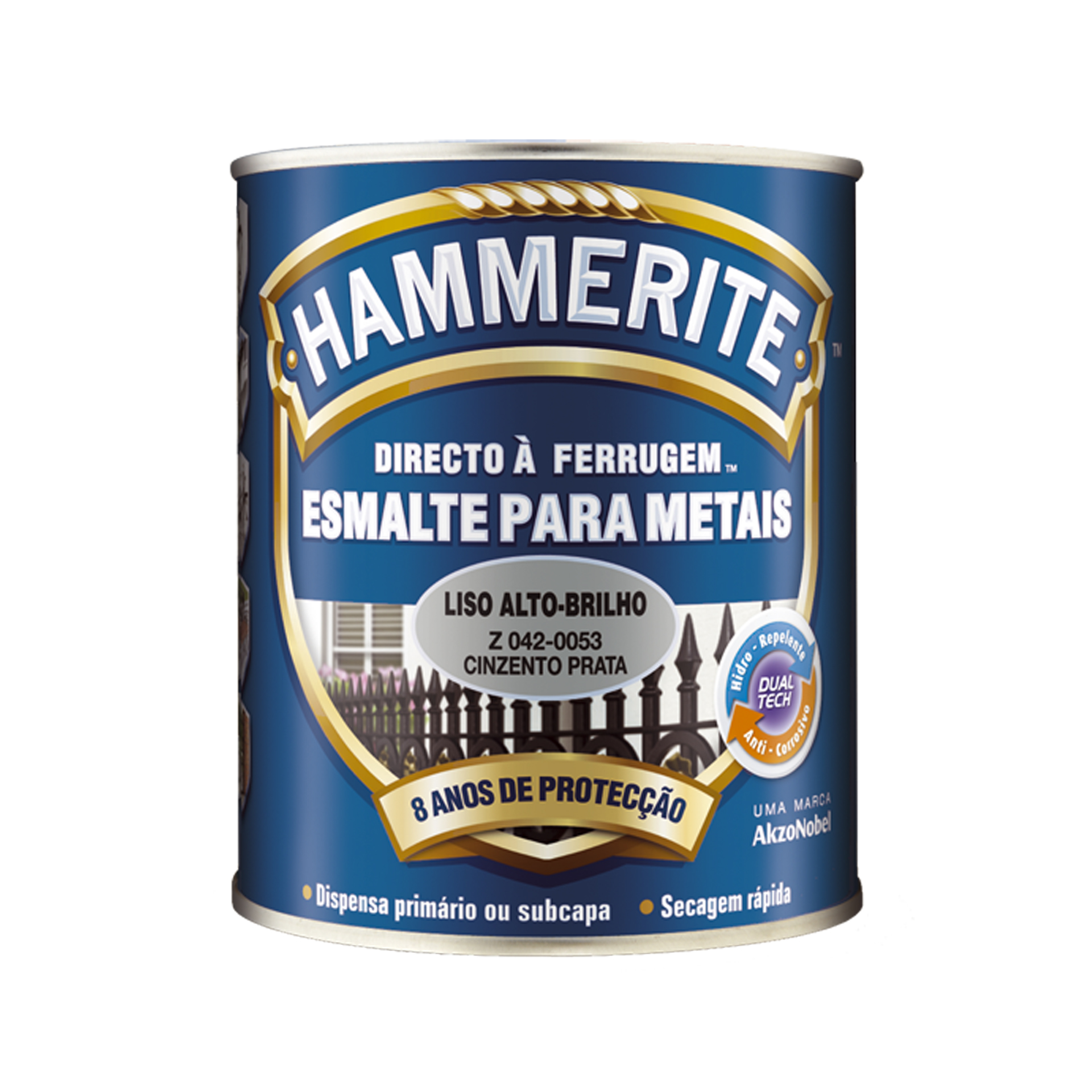 HAMMERITE DIRETO À FERRUGEM CINZENTO